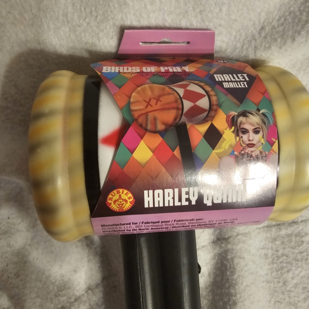 Rubies DC Birds of Prey: Harley Quinn Cosplay Costume Accessory Mallet - Picture 2 of 5